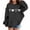 A-Black, variant on Girls' Long Sleeve Hoodies Heart Printed Crew Neck Sweatshirt Lightweight Hooded with Front Pocket A-Beige 2-3 T
