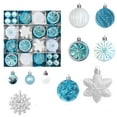 thumbnail image 2 of NWOKYZGH 40pc Christmas Decorations Christmas Ball Gift Pack Drum Set Christmas Tree Pendant, 2 of 2