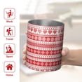 thumbnail image 5 of 12oz Coffee Tumblers Red and White Christmas Pattern Stainless Steel Vacuum Insulated Travel Tumbler Coffee Cups Mug with Lid and Straw with Cleaning Brush for Cold & Hot Drinks, 5 of 5