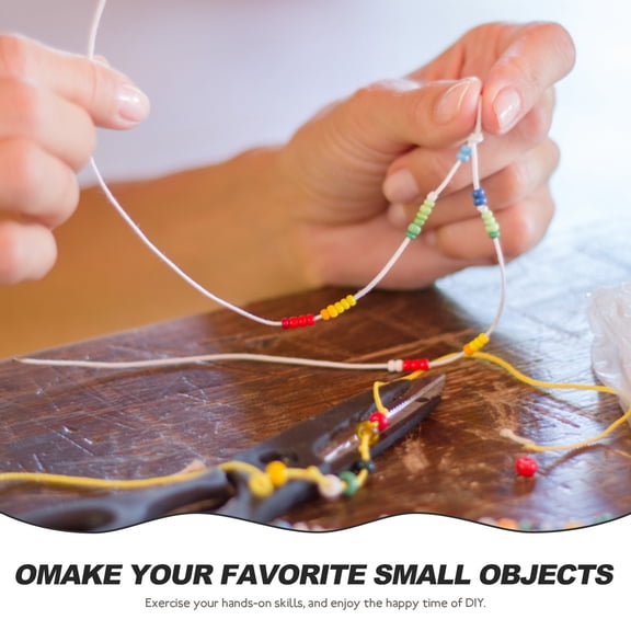 Brandonz Jewelry Making Supplies Crimp Beads Kit 1000pcs DIY Tube Stoppers Spacers