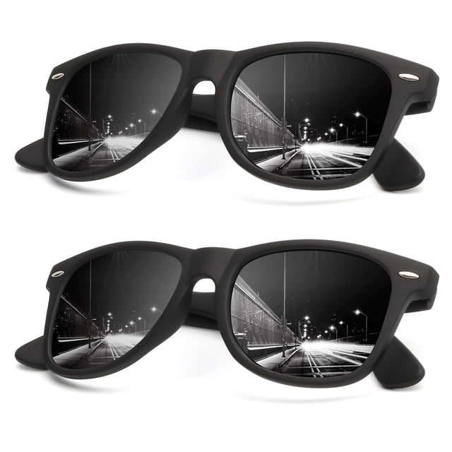 Gafas de Sol KALIYADI Retro Clásicas Polarizadas UV400 Unisex