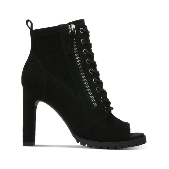 Bar III Womens Damas Faux Suede Peep Toe Pumps