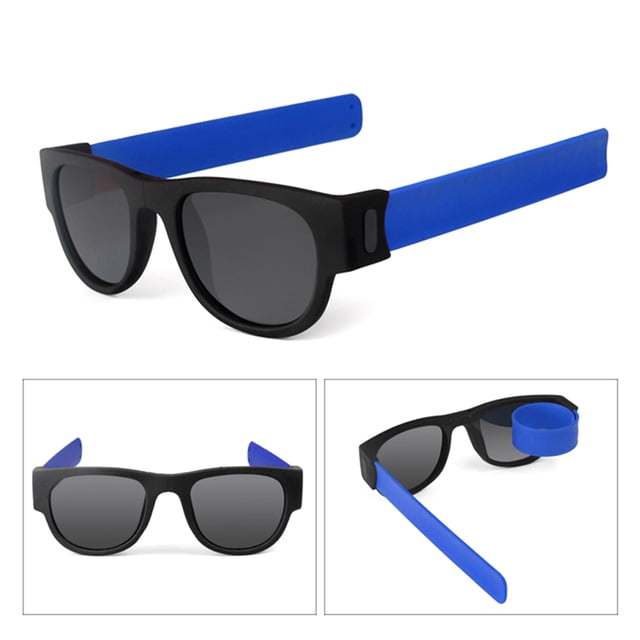 Gafas de sol polarizadas plegables Slap Gafas de sol de muñeca de playa para deportes al aire libre de moda