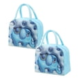 thumbnail image 1 of Oleegame 2 Pcs Sac de Rangement pour Produits Sac Isotherme Sac à Lunch Sac à Lunch Chiot Brun (Isolation 3D) Bleu, 1 of 9