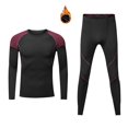 thumbnail image 3 of Thermal Underwear For Men, Base Layer Fleece Lined Insulated--, 3 of 5