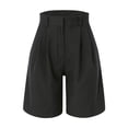 thumbnail image 4 of UANWENN Femmes Mode Décontractée Ensemble Multicolore Shorts Fermeture Éclair Poche Couleur Unie Shorts Raccourcis Pantalon Évasé Legging Pantalon pour Femmes Tenue de Bureau Décontractée Femmes Pantalon Décontracté Taille 14 Pantalon de Yoga avec Poches, 4 of 4