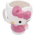 thumbnail image 3 of Silver Buffalo Sanrio Hello Kitty 3D Engraved Ceramic Mug | Holds 20 oz, 3 of 5