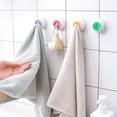 thumbnail image 6 of KHBUAB Towel Hooks 8Pcs Set Self Adhesive Push In Type For Tea Towel And Dishcloth In Kitchen, 6 of 8