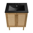 thumbnail image 6 of Swiss Madison SM-BV662-3MB Classe 24" Free Standing Single Basin Vanity Set - Golden Oak /, 6 of 8