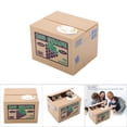 thumbnail image 3 of Precioso Gato Auticó Robo De Monedas Caja De Ahorro De Dinero Juguete Para Niños Panda Gato Rojo, 3 of 7