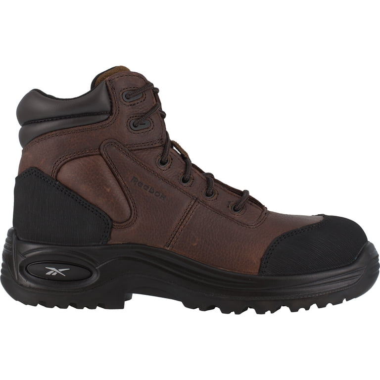 Sz 11.5 - Reebok Work Men\'s Trainex Comp Toe Work Boot Esd Dark Brown Reebok Work Men main image 3