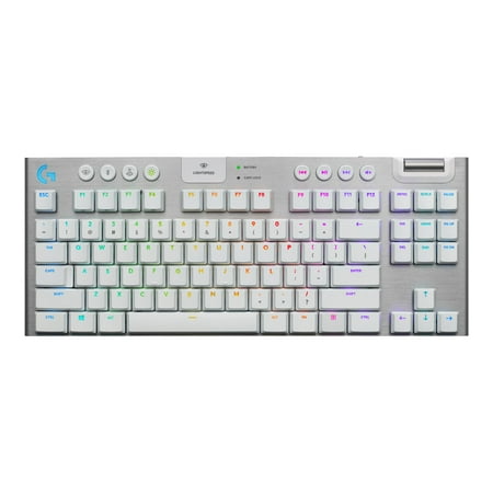 Logitech G915 Tkl Lightspeed Rgb Mechanical Gaming Keyboard - White