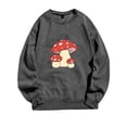 thumbnail image 2 of Hoodies For Teens Boys Womens Cute Frog Sweatshirt Kawaii Mushroom Hoodie For Teen Girls Clothes Graphic Design Pullover Sweatshirts Boys Hoodies Size 10 12 14-16 Christmas Gray, 2 of 5