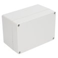thumbnail image 2 of IP65 Waterproof ABS Power Junction Box, 160x110x90mm Flame Retardant Electrical Enclosure with Surface Mount Design, Includes 4 Mounting Screws & Waterproof Cable for Indoor/Outdoor Wiring, Control, 2 of 7