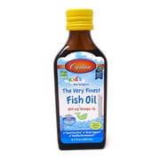 Carlson Labs Kid's The Very Finest Fish Oil Omega-3, Lemon, 800 Mg, 6.7 Fl Oz.