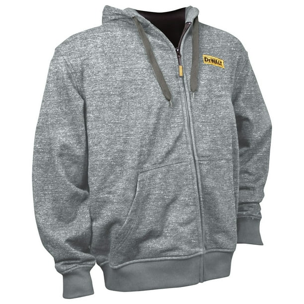 Dewalt DCHJ080B S 20V MAX Li Ion Heathered Gray Heated Hoodie Jacket Only Small Walmart Business Supplies