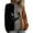 Orange, variant on Halloween Sweaters for Women Cat Sweater Spooky Face Print 2026 Womens Patchwork Pumpkin Knitted Pull Over