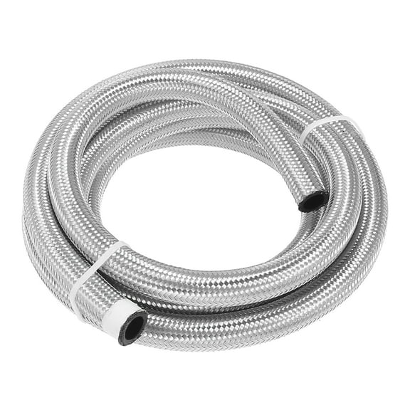 AN10 5/8" 10ft CPE Fuel Line Hose Stainless Steel Car Engines Braided Tube