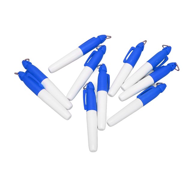 10Pcs Marker Pen Golfing Ball Line Marker Alignment Tool Oil Based Waterproof Portable For Drawing Coloring