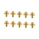 thumbnail image 2 of Tornillos de orejeta de tambor de metal Pieza de tambor liviana Accesorio de tambor Fácil de instalar Caja Oro, 2 of 9
