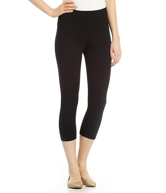 Intro Tummy Control High Waist Legging Stretch Knit Denim Size Large