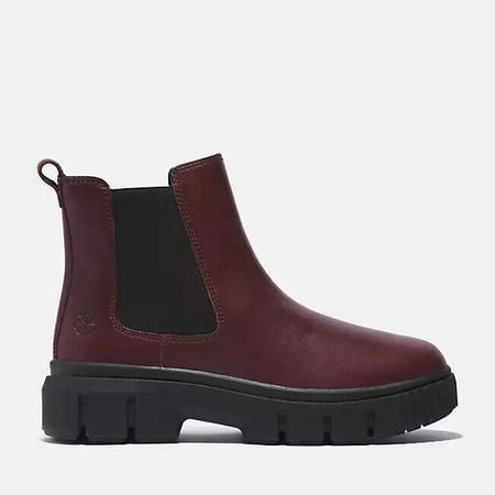 Timberland Greyfield TB0A2QHQC60 Women's Burgundy Full-Grain Chelsea Boot D237 (8)