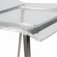 thumbnail image 2 of Plata Decor Acrylic Stool with Chrome legs, 2 of 6