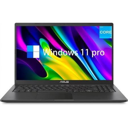 ASUS Vivobook 15 Laptop for Business and Student 15.6 Inch FHD Intel Core i5-1135G7 12GB RAM 512GB SSD Windows 11 Pro 10 Number Key WiFi HDMI USB Type-C Black PCM