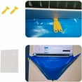 thumbnail image 2 of Guardián de su aire acondicionado de pared, bolsa de limpieza de aire acondicionado impermeable con mejora de densidad y láminas impermeables para pared, admite una limpieza eficiente y protege su, 2 of 5