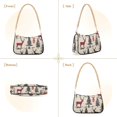 thumbnail image 7 of FORMRS Womens Shoulder Bag with Chain Strap Clutch Purse Cute Tote Handbag, Red Deer, 7 of 7