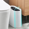 thumbnail image 2 of Shengyu ABS Space-saving Crevice Trash Can For Bathroom Kitchen Trash Can Kitchen Wastebasket Garbage Bin pink, 2 of 6
