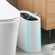 thumbnail image 2 of Bote de basura resistente Inteprter con gran apertura color blanco lechoso, 2 of 6