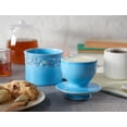 thumbnail image 6 of Butter Bell® Crock – Antique Light Blue Ceramic Butter Holder with Lid, Keeper for Spreadable Butter, 6 of 9