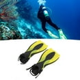 thumbnail image 1 of Swim Training Fins,Swimming Flippers Rubber Swim Training Fins for Teenagers Adults, 1 of 7