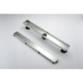 thumbnail image 3 of 24 Inches Linear Shower Drain, Included Hair Strainer and Leveling Feet, 3 of 6