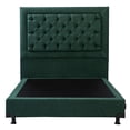 thumbnail image 2 of Box Base Cama Individual + Cabecera Mary Verde Dicasa Imperio, 2 of 8