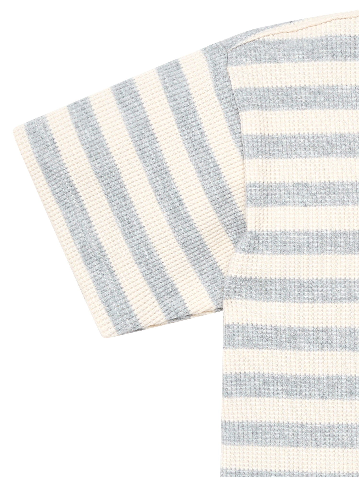 Modern Moments by Gerber Toddler Boy Henley Top and Short Outfit Set, 2-Piece, 12 Months - 5T