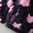 thumbnail image 3 of Gibobby Chamarra niñoNiñas Niños Manga Larga Invierno Caliente Outwear Chaqueta Abrigo Con Capucha Animados Rosa Impresiones(Rosa, 3-5 Años), 3 of 5
