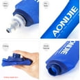 thumbnail image 6 of AONIJIE 2 Pcs TPU Soft Flask 250ML Collapsible Water Bottles for Running Hydration Pack, BPA Free, 6 of 7