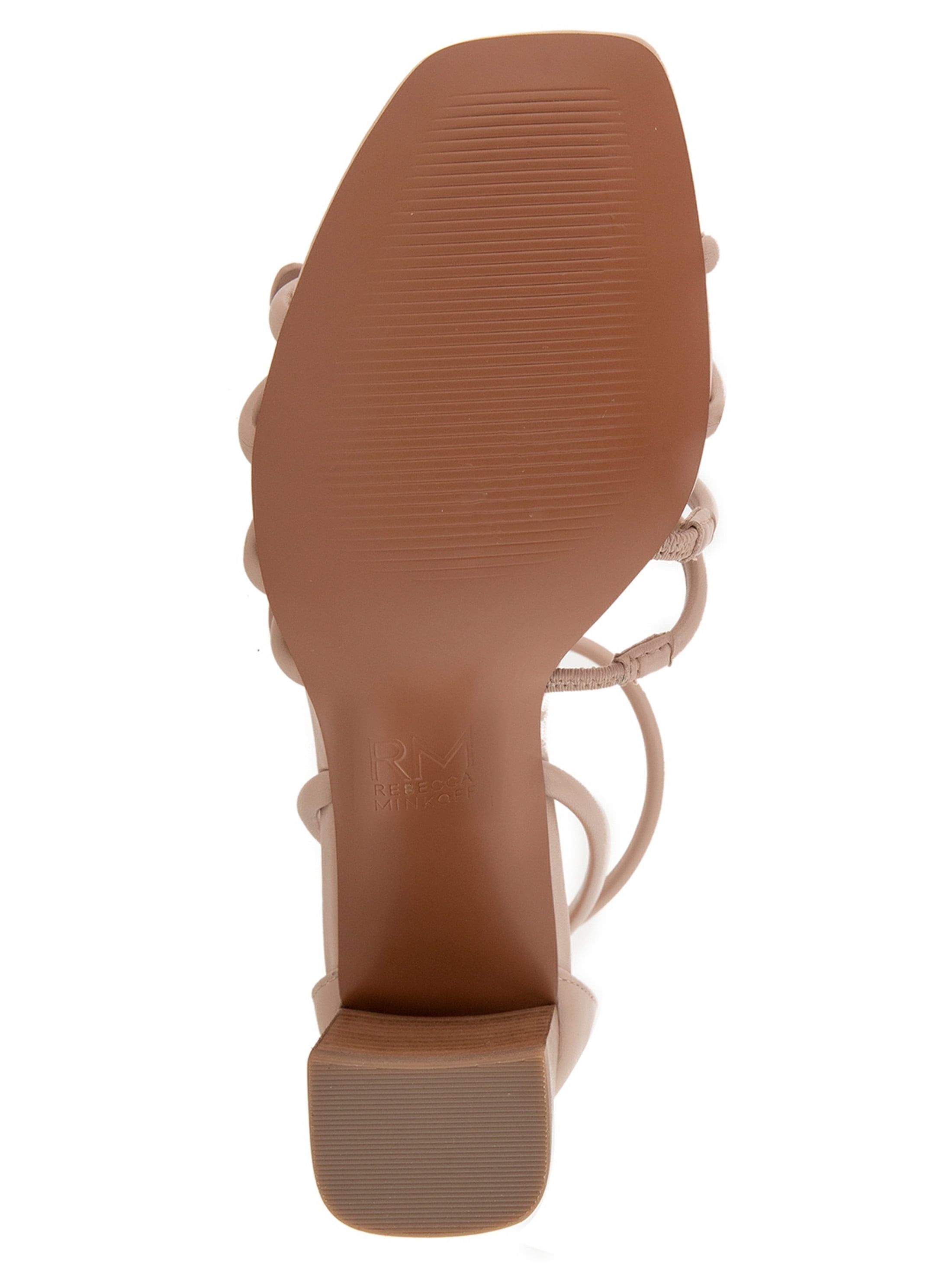 RM Rebecca Minkoff Women's Eva Butterfly Detailed Block Heel Sandal