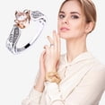 thumbnail image 1 of Up to 65% Off Rose Color Separation Simulation Zircon Ring European And American Luxury Party Wedding Ring Female Necklace Rings Earring Jewelry on Clearance, 1 of 2