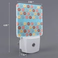 thumbnail image 2 of Sikiie Cute Donut Led Night Light, Warm White,Cool White Lights for Bathroom,Hallway,Bedroom, Kids Room-US, 2 of 7