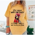 thumbnail image 2 of Funny Chicken Graphic Tee, Sarcastic Quote Shirt, Gift For Her, 2 of 4