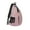 Pink, variant on HHGBAD Badminton Racket Bag, Adjustable Shoulder Strap, Large Capacity, Versatile Backpack, Tennis and Squash Sports, Casual Travel Use, Crossbody Sling Bag