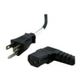 thumbnail image 1 of StarTech.com 10ft (3m) Computer Power Cord, NEMA 5-15P to Right Angle C13 Power Cord, 10A 125V, 18AWG, Replacement AC Power Cord, Monitor Power Cable, NEMA 5-15P to IEC60320 C13 Power Cord - PC Power Supply Cable - Power cable - IEC 60320 C13 to NEMA 5-15 (M) - AC 125 V - 10 A - 10 ft - right-angled connector - black - for P/N: ATX2PW500WH, 1 of 4