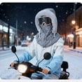 thumbnail image 6 of Zipper Neck Gaiter Face Windproof Cold Weather For Cycling Skiing Outdoor Sports, 6 of 7