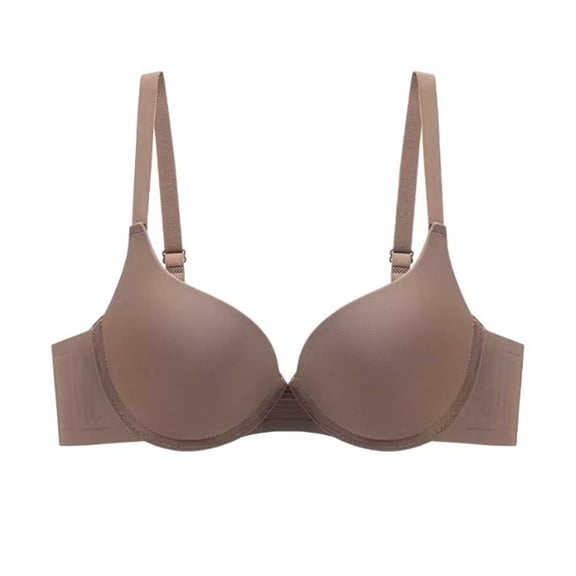 Seamless Sexy Underwire Bras for Women Summer Thin Push Up Comfort Everyday Tshirt Bra