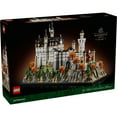 thumbnail image 3 of LEGO Architecture Neuschwanstein Castle 3D Puzzle - Collectible Bavarian Castle Model Kit for Arts & Crafts - Building Blocks for Adults, Ages 18+ - Gifts for Men and Women - 21063, 3 of 9