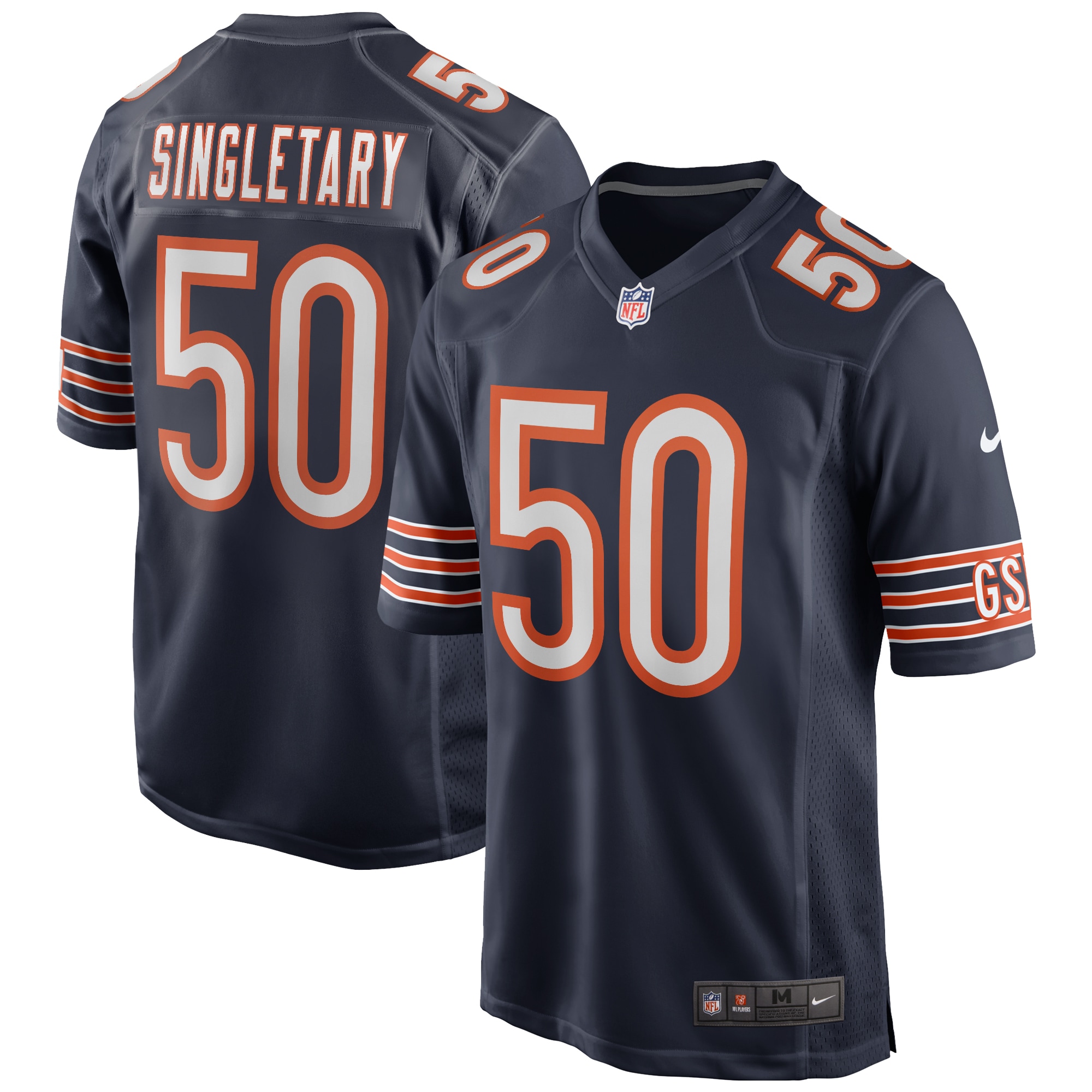 singletary bears jersey