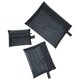 thumbnail image 3 of 3 bolsas de malla con cremallera, bolsa de maquillaje portátil con cremallera, bolsas de malla para viajes, 3 of 7